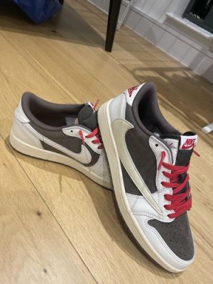 Travis Scott x Air Jordan 1 Low OG Reverse Mocha photo review