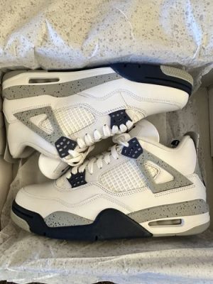 Air Jordan 4 Retro OG White Cement 2016 photo review