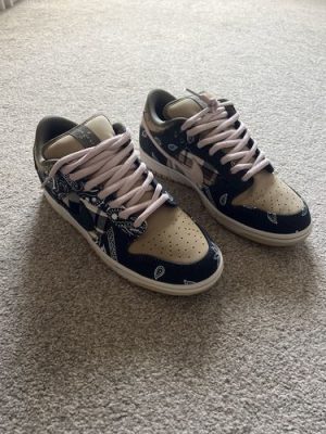 Nike Travis Scott x Dunk Low Premium QS SB Cactus Jack photo review