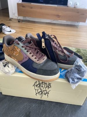 Nike Travis Scott x Air Force 1 Low Cactus Jack photo review