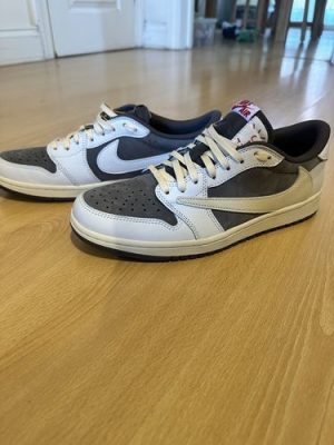 Travis Scott x Air Jordan 1 Low OG Reverse Mocha photo review